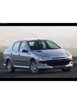 Защита картера и КПП Peugeot 206 с 2006- "Alfeco"