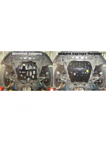 Защита двигателя OPEL MOKKA с 2012-... "Патриот" - цены, фото
