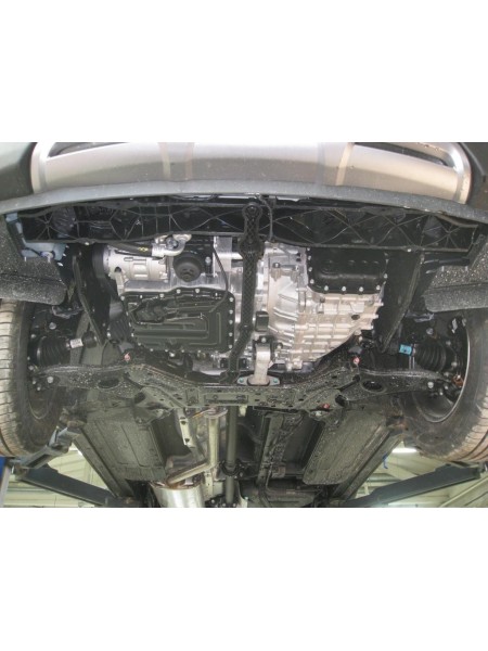 Защита двигателя HYUNDAI SANTA FE после 2012 г.в. "Alfeco"